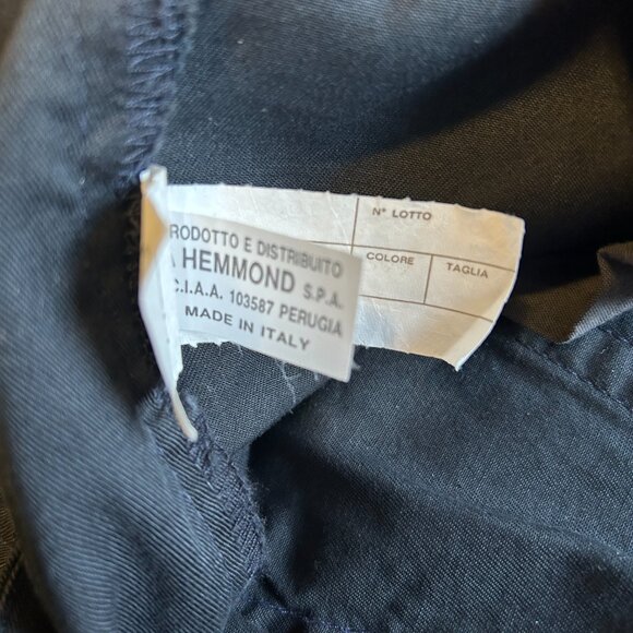 NWT Valentino Ladies Jeans - Navy Blue Cotton Twill  - Straight Leg Size 33 X 33 - Picture 5 of 12